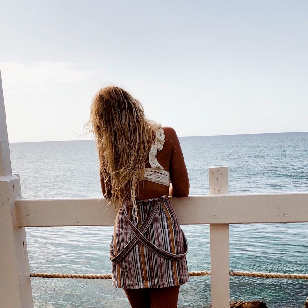 Urban outfitters overall skirt